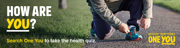 How are you? Search One You to take the health quiz